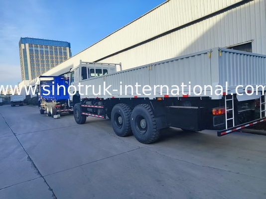 ปลดปล่อยพลังงานและความยืดหยุ่นทั้งหมด ชนะขาว HOWO 6x6 400HP Off-Road คันบรรทุกสินค้า