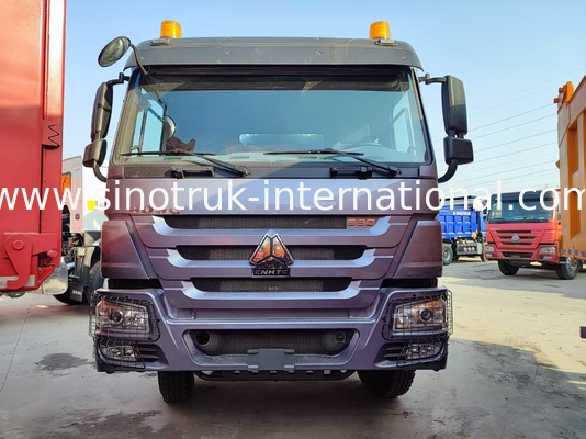 โฮโว 380HP Smart Pump Trucks 52m Boom 6x4 Traction สําหรับการเติมแบบตั้งที่ไม่มีคู่แข่ง