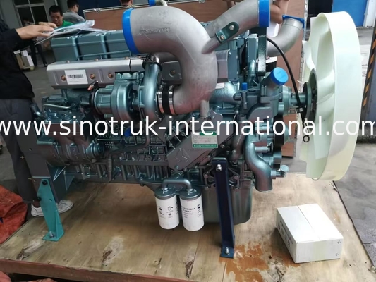 HOWO 371 HP เครื่องยนต์ ผลงานที่ดีกว่าสําหรับการใช้งานภาระหนัก