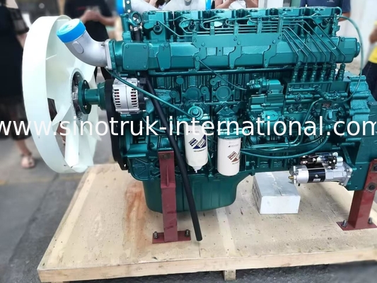 HOWO 371 HP เครื่องยนต์ ผลงานที่ดีกว่าสําหรับการใช้งานภาระหนัก