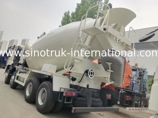 Sinotruk Howo คอนกรีตผสมรถยนต์ 20CBM 6 X 4 ยูโร 2 380Hp การก่อสร้าง