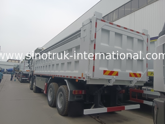 SINOTRUK HOWO 380HP รถกระบะ 12 ล้อ LHD 31 ตัน 20-30CBM V7-X Cab