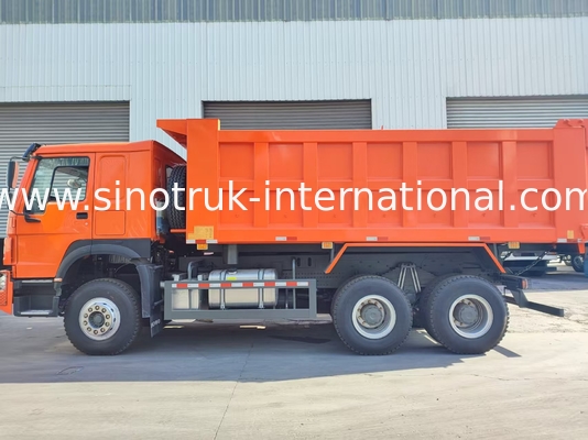371HP 6x4 Dump Truck 20.01CBM การควบคุมภาระประโยชน์เพื่อประสิทธิภาพภาระหนัก