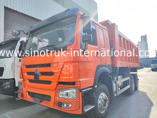 371HP 6x4 Dump Truck 20.01CBM การควบคุมภาระประโยชน์เพื่อประสิทธิภาพภาระหนัก
