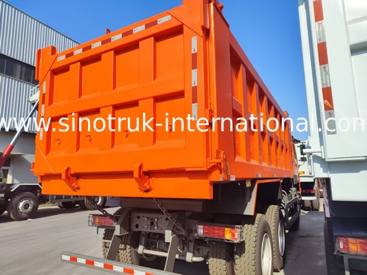 371HP 6x4 Dump Truck 20.01CBM การควบคุมภาระประโยชน์เพื่อประสิทธิภาพภาระหนัก