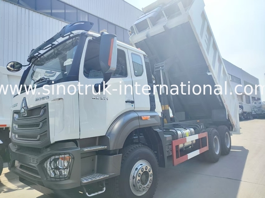 HOWO NX 371HP 6*4 20m3 Center-Lift Dump Truck พลังงานสูง พร้อมกับกระเป๋าบรรทุกกระเป๋ากระเป๋ากระเป๋ากระเป๋ากระเป๋ากระเป๋ากระเป๋ากระเป๋า