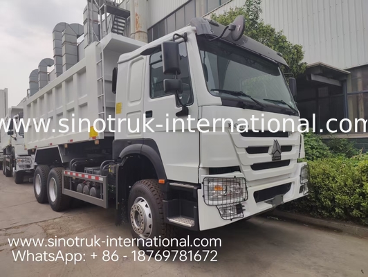 HOWO 371HP 6×4 ขับซ้าย มิดดริช ดัมป์ทรัค