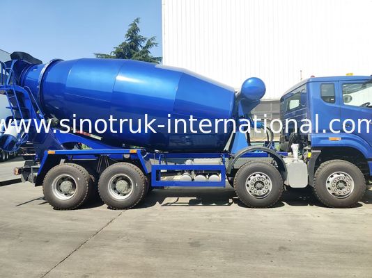 SINOTRUK HOWO NX 371HP 8*4 12 ล้อ รถบรรทุกเครื่องผสมคอนกรีต เครื่องผสมคอนกรีต รถบรรทุกเครื่องผสมซีเมนต์
