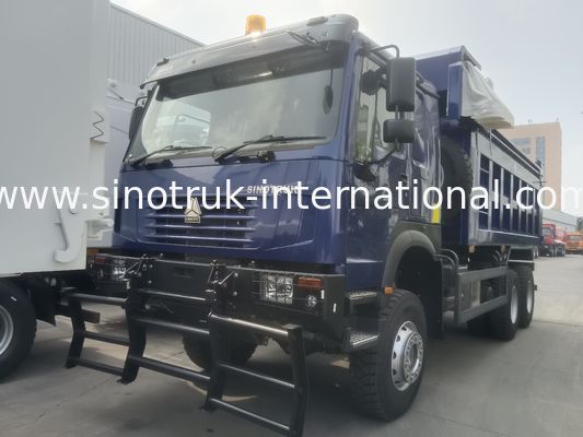 SINOTRUK HOWO รถดั๊มพ์หน้าผี LHD 6×4 371HP 20CBM