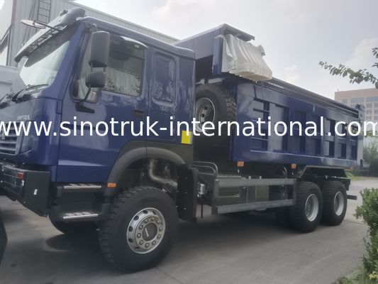 SINOTRUK HOWO รถดั๊มพ์หน้าผี LHD 6×4 371HP 20CBM