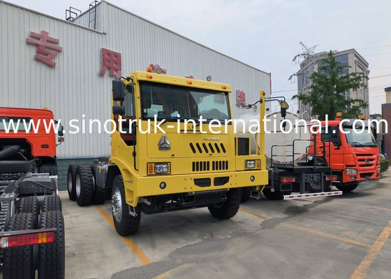 รถบรรทุกอเนกประสงค์สำหรับงานหนัก พร้อมขนาดกระบะบรรทุก 5800*3200*1800 มม. และห้องโดยสารรถบรรทุก HW7D