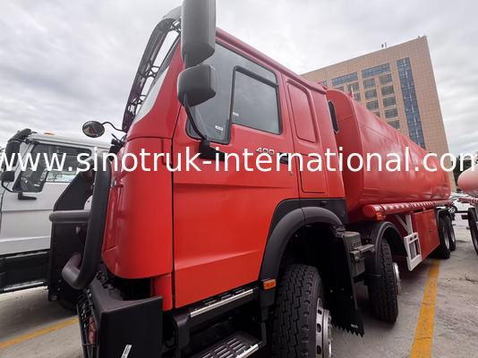 SINOTRUK 8X4 Fuel Tank Fuel Truck 30 CBM  Ghost face cab  With a bumper