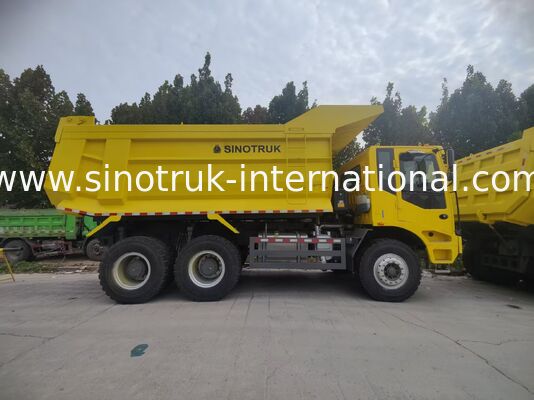 รถบรรทุกดัมพ์ Sinotruk พร้อมเครื่องยนต์ 430HP รุ่นขับเคลื่อน 6x4 และกล่องสินค้าความหนาด้านล่าง 16 มม.