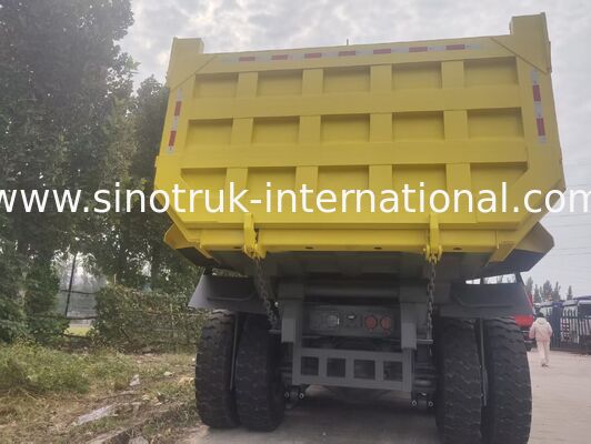 รถบรรทุกดัมพ์ Sinotruk พร้อมเครื่องยนต์ 430HP รุ่นขับเคลื่อน 6x4 และกล่องสินค้าความหนาด้านล่าง 16 มม.