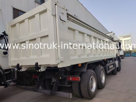 Sinotruk NX รถขนของดัมเปอร์ พร้อมเครื่องยนต์ 371 HP ความจุ 50-60T และ 8 × 4 ดริฟสําหรับการขนส่งภาระหนัก