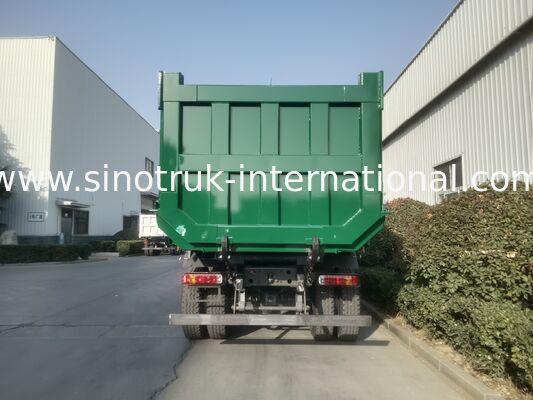 รถดั้มพ์ Sinotruk HOWO พร้อมเครื่องยนต์ 400 แรงม้า แบบพวงมาลัยซ้าย (LHD) ขับเคลื่อน 8x4 และความสามารถในการบรรทุก 31 ตัน