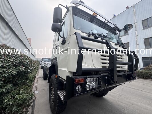 SINOTRUK HOWO 6X6 Full-Drive Truck Chassis Cargo Chassis With bumper