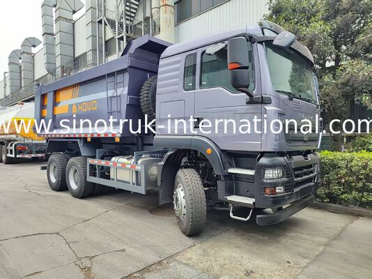 HOWO TX 6×4 Tipper Dump Truck with 20CBM Cargo Body, 380HP Engine & Front Lifting Mechanism