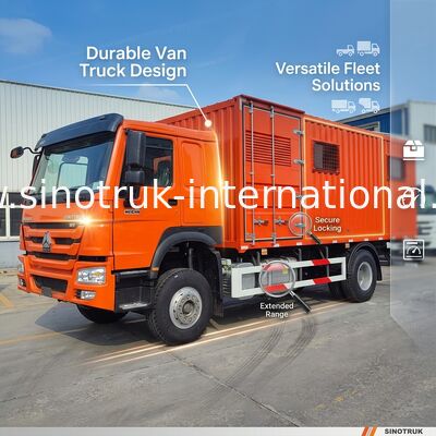 พลังงานที่หลากหลาย: พบ HOWO 4x2 Van Truck ความทนทานสูงและการออกแบบที่ประหยัด