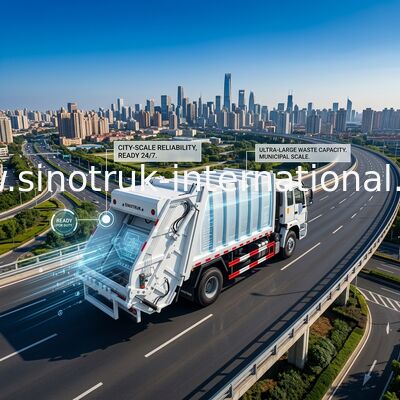 12CBM Compactor Food Rubbish Removal Truck With Low Fuel Consumption