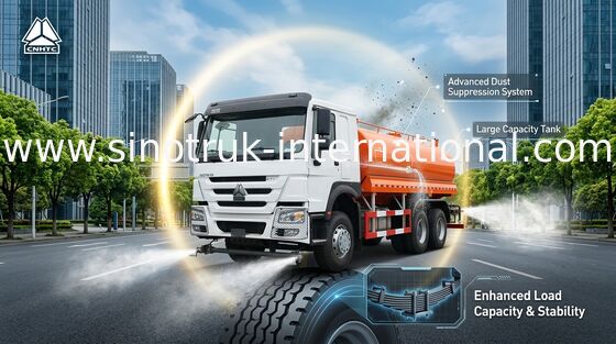 Sinotruk Howo Lhd 6x4 รถดับเพลิง 371 แรงม้า