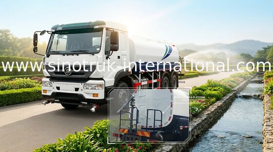 5000 Gallon Water Truck 11.00R20 Radial tyre 9920×2496×3550mm