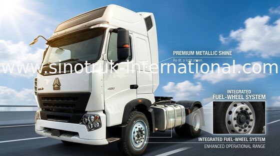 Euro2 420HP รถบรรทุก SINOTRUK HOWO A7 รถบรรทุก LHD 6X4, รถบรรทุก HOWO SINO