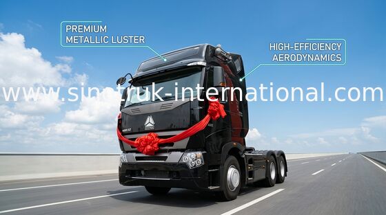 Flat Roof Cab รถบรรทุกแทรคเตอร์สำหรับรถเทรลเลอร์, รถหัวลาก 6x4