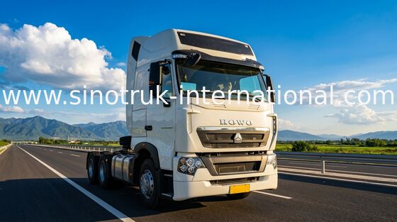 ประสิทธิภาพสูง SINOTRUK HOWO รถแทรกเตอร์รถบรรทุก A7 Heavy Duty Tractor Head
