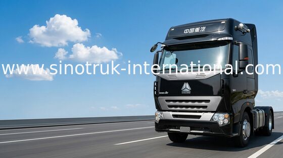 รถบรรทุกแทรคเตอร์นานาชาติ SINOTRUK HOWO A7 LHD 6X4 Euro2 420HP ZZ4257V3247N1B