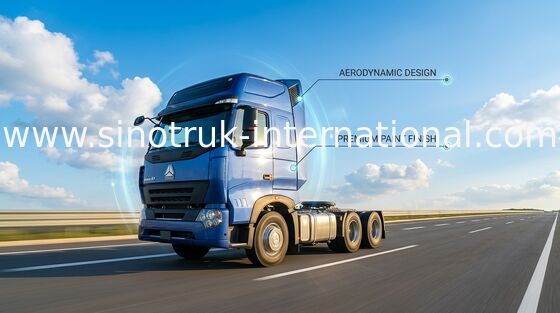 SINOTRUK HOWO Semi Trailer รถหัวลากพร้อมแอร์ 60-70 ตัน
