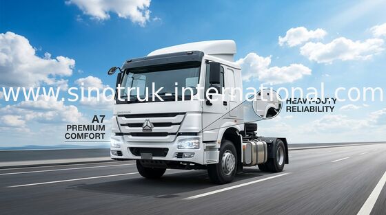 รถบรรทุกรถบรรทุก SINOTRUK HOWO LHD 4X2 Euro2 290HP ZZ4187M3511W