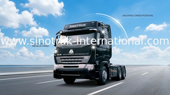 รถบรรทุกรถแทรกเตอร์ SINOTRUK HOWO A7 LHD 6X4 Euro2 336HP ZZ4257N3247N1B