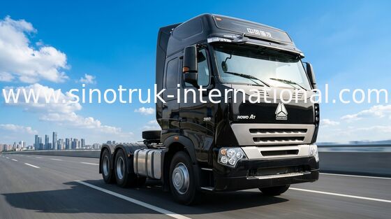 A7 รถบรรทุกรถบรรทุก HOWO LHD 6X4 Euro2 380 HP Two Berth ZZ4257N3247N1B