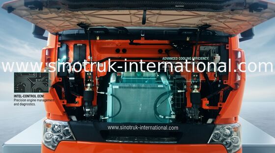 หัวรถบรรทุกรถแทรกเตอร์ Sinotruk ดีเซล Engine ระหว่างประเทศสำหรับการก่อสร้าง