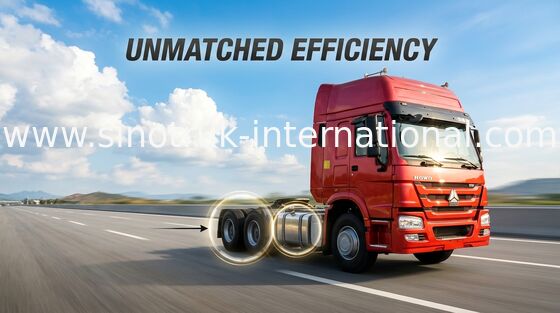 รถบรรทุกรถแทรกเตอร์ SINOTRUK HOWO RHD 6X4 Euro2 420HP ZZ4257V3241V