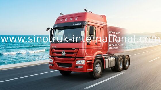 รถบรรทุกรถบรรทุก SINOTRUK HOWO LHD 6X4 Euro2 290HP ZZ4257M3241V