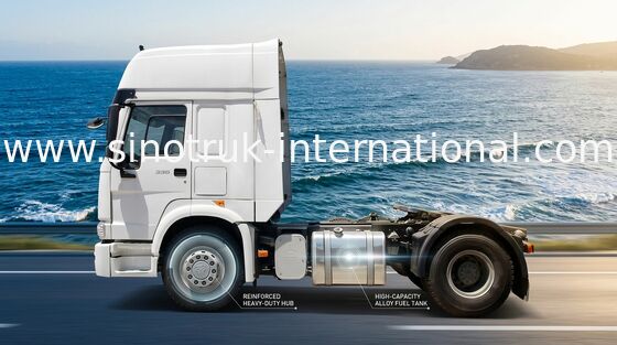 รถบรรทุกรถแทรกเตอร์ SINOTRUK HOWO LHD 4X2 Euro2 336HP ZZ4187N3511W
