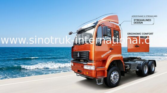 รถบรรทุกแทรคเตอร์ SINOTRUK Golden Prince 6X4 Euro2 336HP ZZ4251N3241W