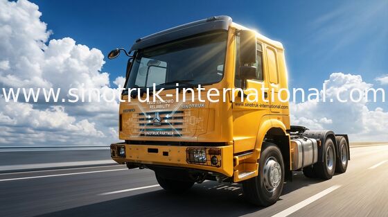 รถบรรทุกรถแทรกเตอร์ SINOTRUK HOWO LHD 6X4 Euro2 420HP ZZ4257V3241V