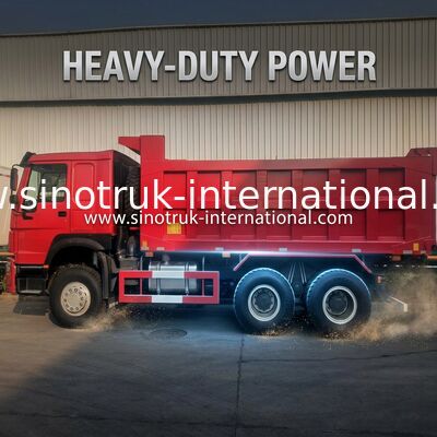 30 - 40 ตัน RHD Sinotruk Howo รถบรรทุก 10 ล้อ