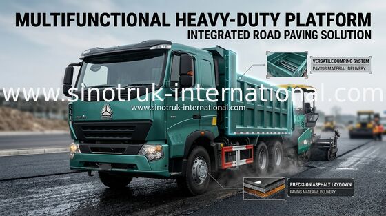 รถบรรทุกขยะมูลฝอยหนัก SINOTRUK HOWO A7 ที่มีอายุการใช้งานยาวนาน 5800 * 2300 * 1500 มม