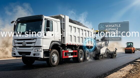 SINOTRUK HOWO 6x4 รถดัมพ์ 371HP LHD ZZ3257N4147W