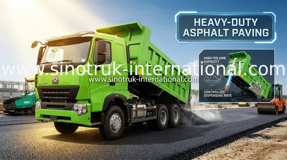 SINOTRUK HOWO 6x4 371HP RHD รถดัมพ์ ZZ3257N3847N1
