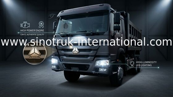 Automatic Sinotruk Howo Dump Truck, รถบรรทุก 10 ล้อเพื่อการพาณิชย์