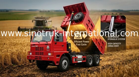 รถบรรทุกขนาดใหญ่ Tipper Tipper 6X4 HOWO SINOTRUK ZZ5707S3640AJ