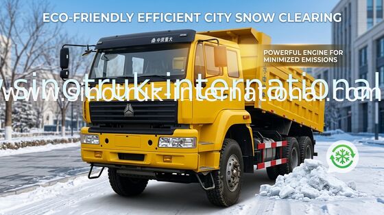 รถบรรทุกดินชนิดยกเท SINOTRUK Golden Prince 6X4 LHD 290HP 25-30tons ZZ3251M3441W
