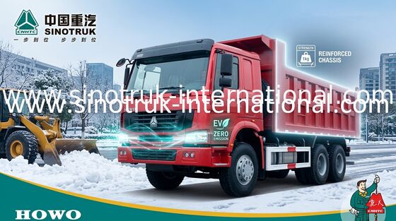 SINOTRUK HOWO รถดัมพ์ 371HP 8X4 LHD 31tons 20-30CBM ZZ3317N3567W