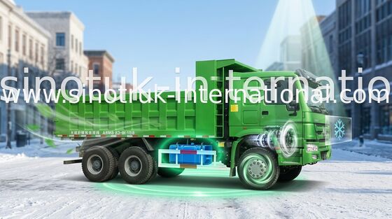 SINOTRUK HOWO รถดัมพ์ 290HP 6X4 LHD 25tons 10-25CBM ZZ3257M2947A