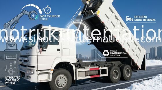 SINOTRUK HOWO รถบรรทุกดินชนิดยกเท 6X4 336HP LHD 25-40tons 10-25CBM ZZ3257N3447A1
